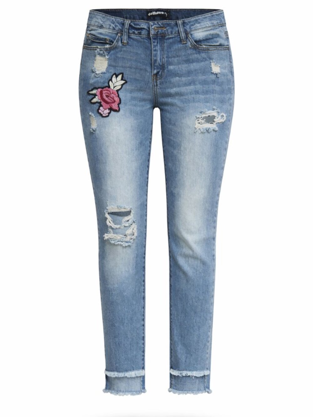 Vintage Dollhouse Embroidered Jeans